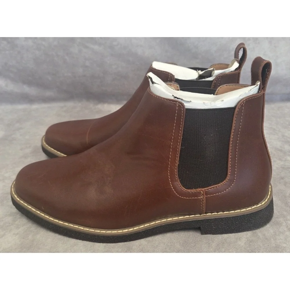 Deer Stag Men's Brown Boots Size 1 1 Wide New